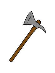 axt hulzfälleraxt holzfäller holz pickaxe spitzhacke abbauen bergbau hammer axt werkzeug bergarbeiter