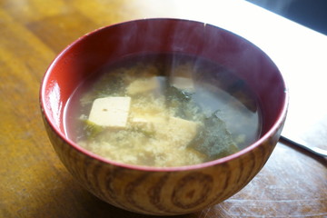 日本の美味しい味噌汁