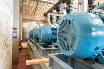 Giant vents for water treatment plant