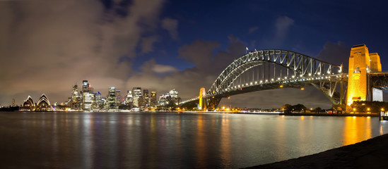 Australien, Sydney, Skyline vom Milson Point