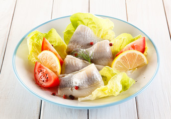 Marinated herring
