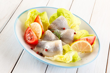 Marinated herring