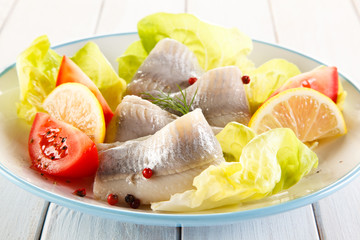 Marinated herring