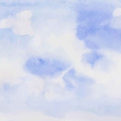 Abstract watercolor brush strokes painted background.