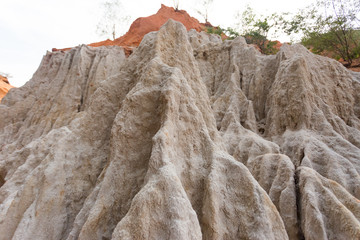 Red dune and red sand, Mui Ne, Phan Thiet, Vietnam