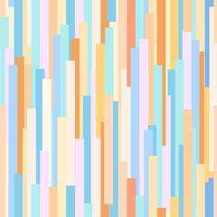 Abstract vertical color stripes vector seamless pattern