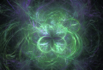 Abstract fractal background. 