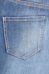 Blue Jeans  -  pocket  -  background