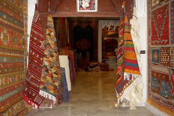 Marchand de tapis - Marrakech - Maroc