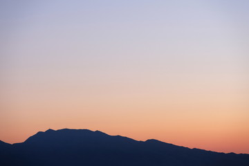 Amazing sunrise in Nevada