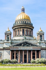 Fototapeta premium Saint Isaac Cathedral in St Petersburg, Russia