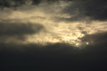evening evening sky at sunset