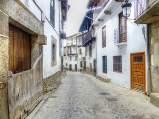 Fototapeta na wymiar Candelario, pueblo de Salamanca en Castilla y León, España