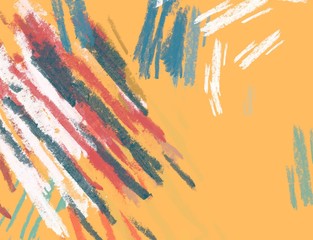 Abstract painting on canvas. Hand made art. Colorful texture. Modern artwork. Strokes of fat paint. Brushstrokes. Contemporary art. Artistic background image.