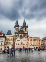 Fototapeta premium Rynek Starego Miasta w Pradze