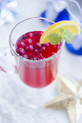Berry winter drink