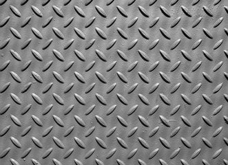 steel sheet metal plate with embossed diamond pattern used for flooring and industrial construction