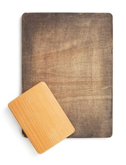 wooden surface texture at white background