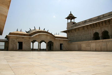 Shish Mahal (Glass Palace), Agra Fort, Agra, India