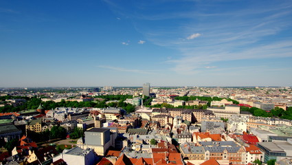 Panorama Rygi, stolicy Łotwy - obrazy, fototapety, plakaty
