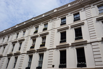 Fototapeta na wymiar klassizistische Fassade, London, England