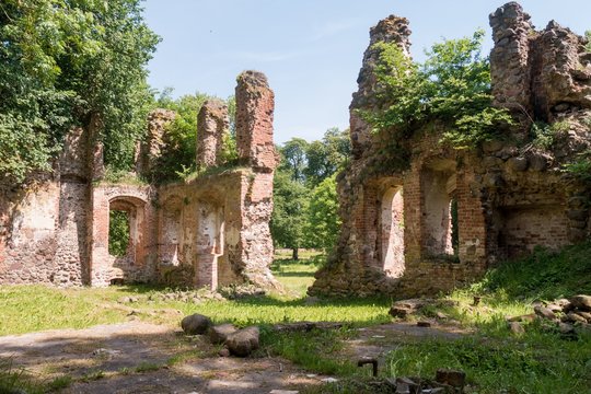 Schloss Putzar - Ulrichsbau - Innenansicht - Blick nach Osten