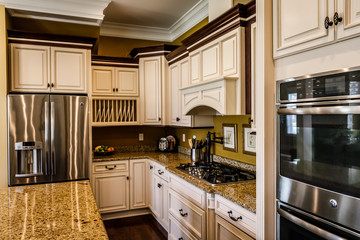 Modern Traditional Warm Kitchen