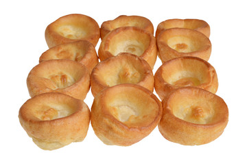 closeup of yorkshire pudding