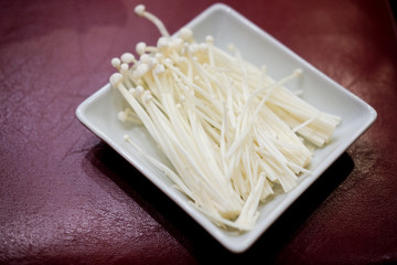 Golden needle mushroom