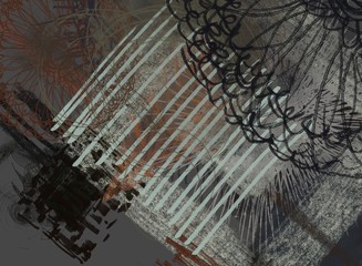 Abstract painting on canvas. Hand made art. Colorful texture. Modern artwork. Strokes of fat paint. Brushstrokes. Contemporary art. Artistic background image.