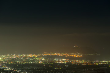 函館裏夜景　城岱牧場展望台