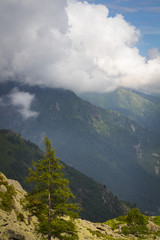 Awesome view of italian mountain from the top! Italy