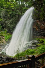 Waterfall backgrounds in the Blue Ridge Mountains