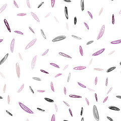 Light Pink vector seamless texture with disks.