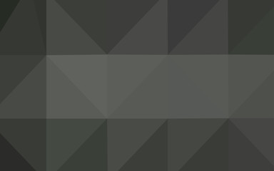 Obraz premium Light Gray vector shining triangular layout.