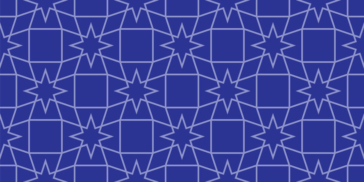 Seamless geometric pattern with stars, seamless trellis pattern, seamless grid, textured background