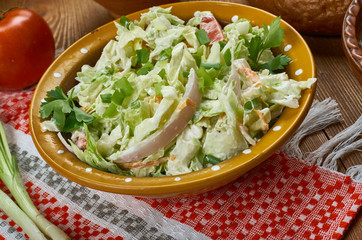 Polish Leek Salad