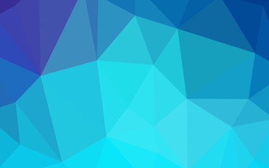 Light Pink, Blue vector low poly cover.