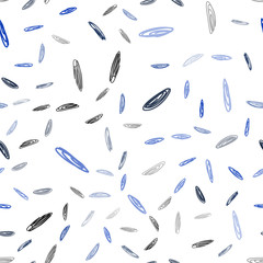 Dark BLUE vector seamless cover with spots.