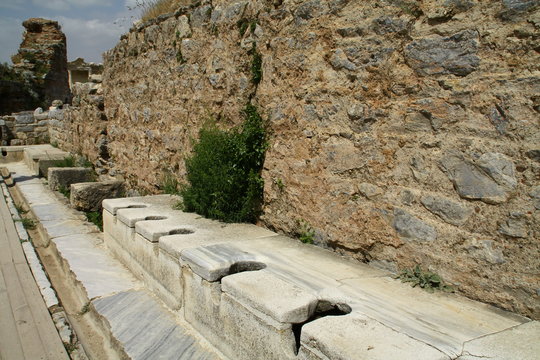 Letrinas, Ciudad de &Eacute;feso, Turqu&iacute;a