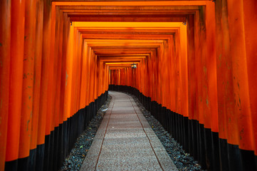 Fototapeta premium fushimi inari shrine, Kyoto, Japan