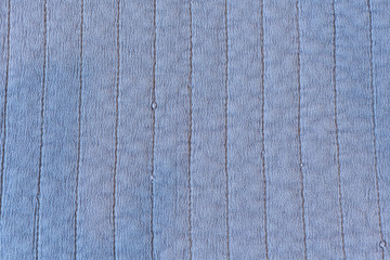 Blue fabric background texture close-up