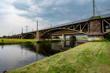 Eisenbahnbrücke über Ruhr