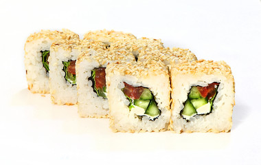 Rolls (cucumber, tomato, lettuce, Tofu cheese)