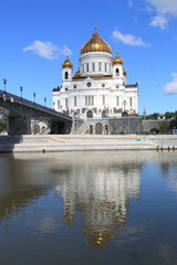 Fototapeta premium The Cathedral of Christ the Savior in Moscow