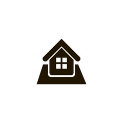 home icon. flat icon