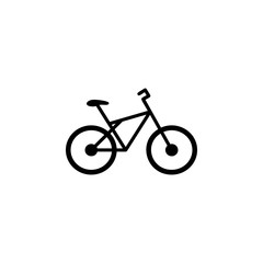 Fototapeta premium bicycle bike isolated silhouette icon