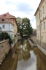 Fototapeta na wymiar Prague canal