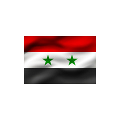 Flag of Syria.