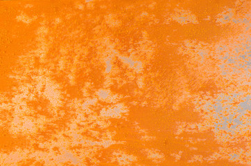 Rusty walling panel made of corten steel - weathering steel sheet